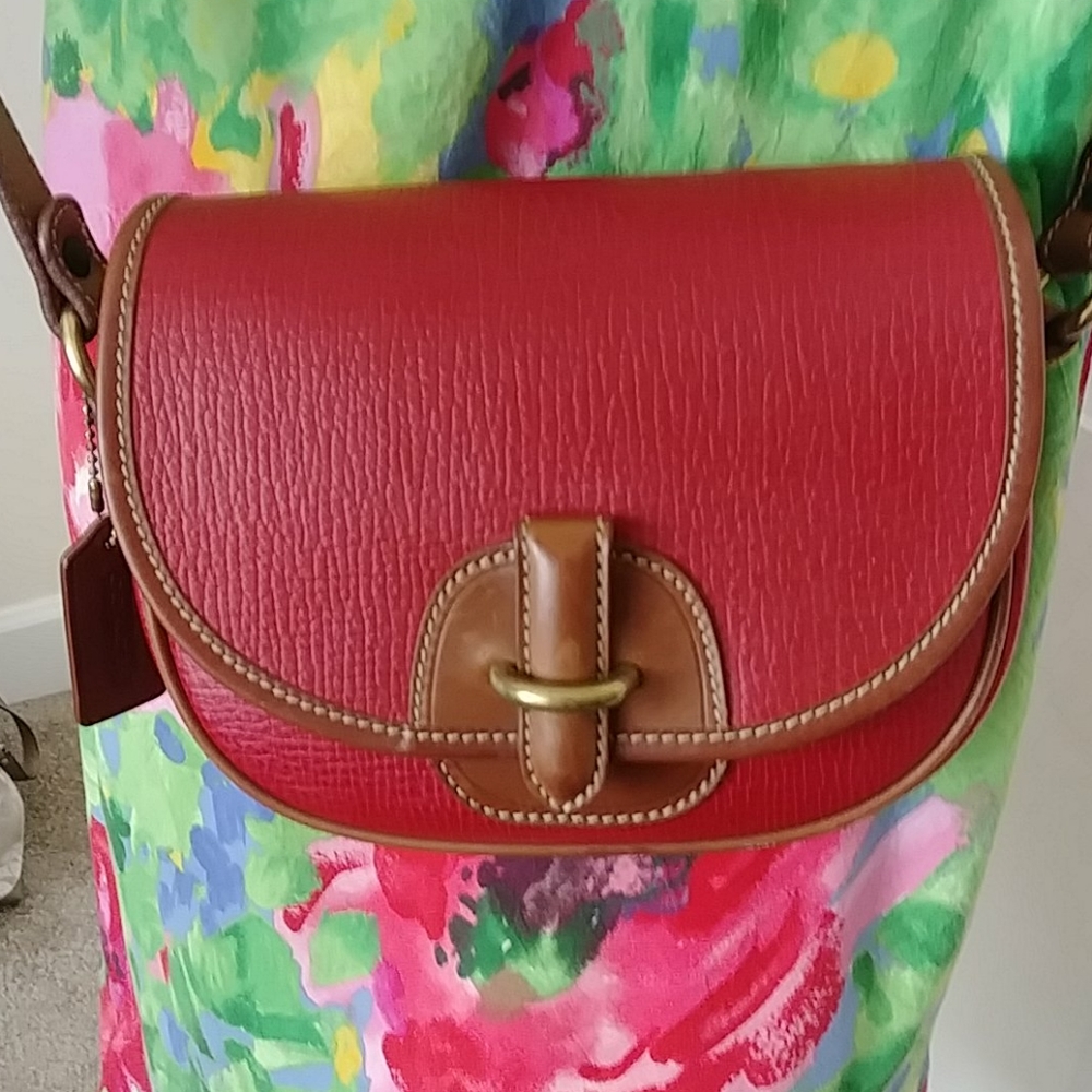 VINTAGE 1992 COACH CASSIDY  BAG - Picture 12 of 17